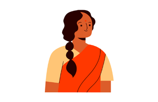 Girl Hair Sticker PNG