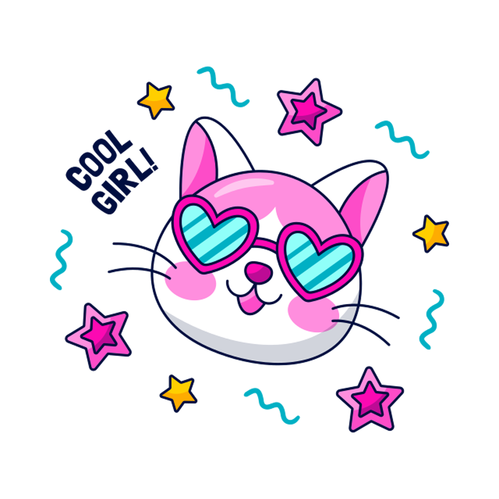 Girly Free Sticker Transparent Gallery