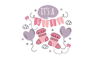 Girly Free Sticker PNG