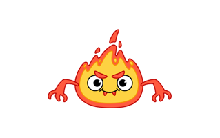 Give Me Fire Sticker PNG