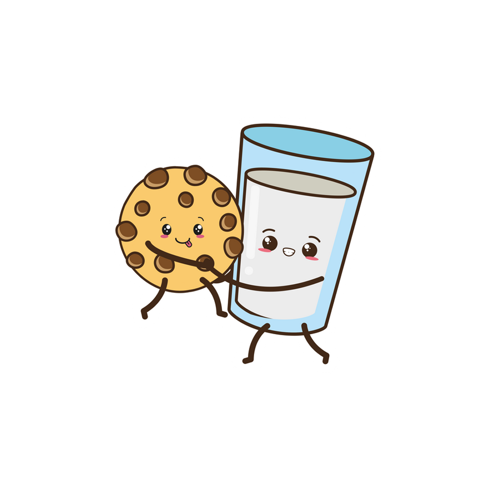 Glass Of Milk Sticker Transparent Image