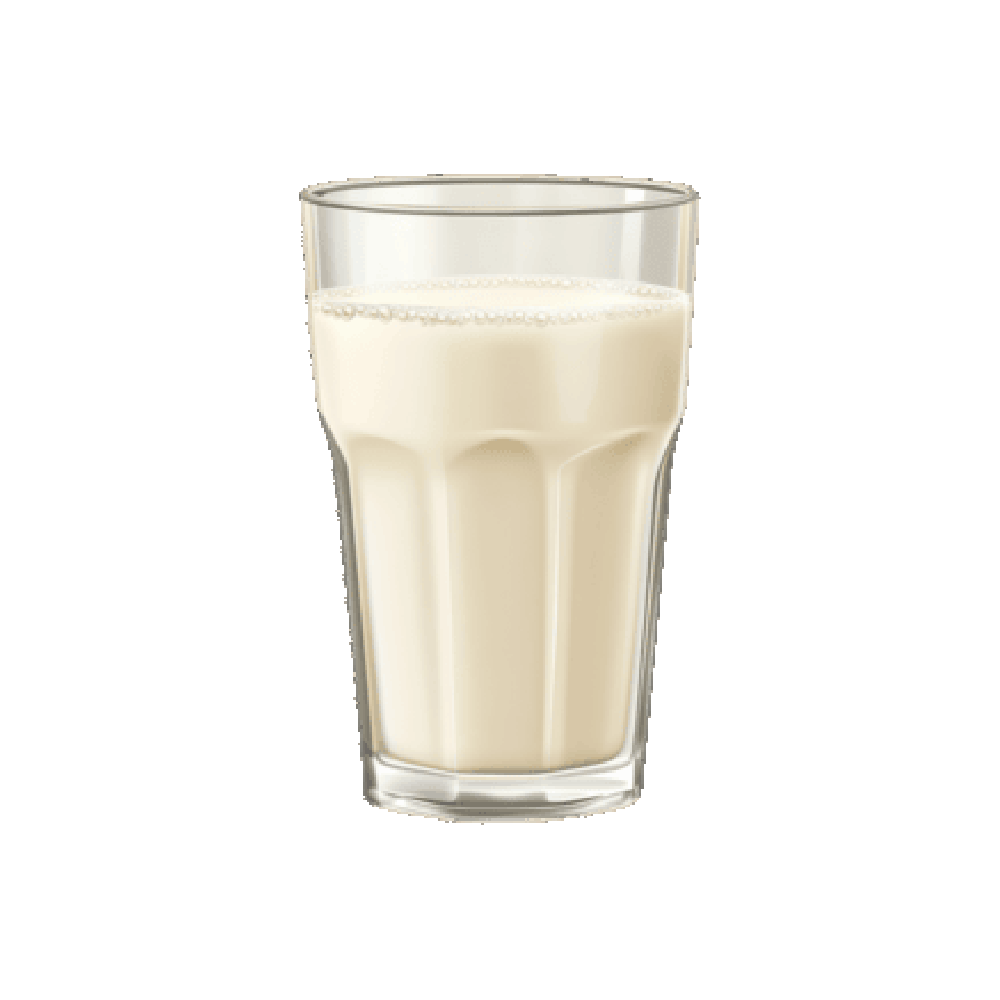 Glass Of Milk Sticker Transparent Photo