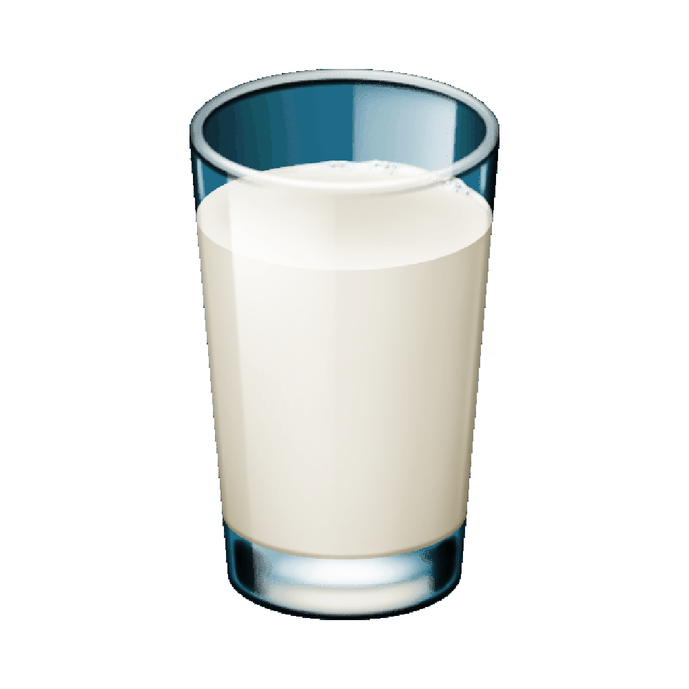 Glass Of Milk Sticker Transparent Picture