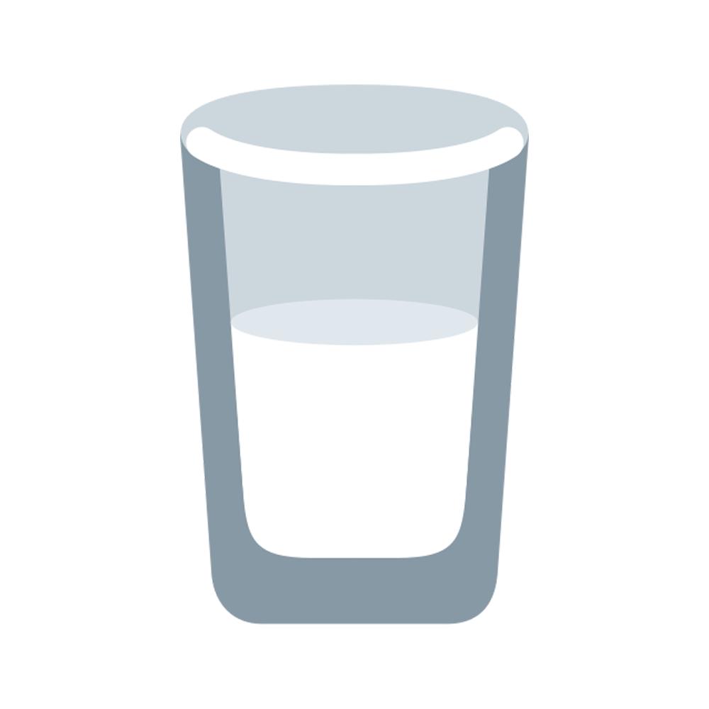 Glass Of Milk Sticker Transparent Gallery