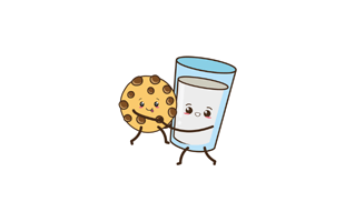 Glass Of Milk Sticker PNG