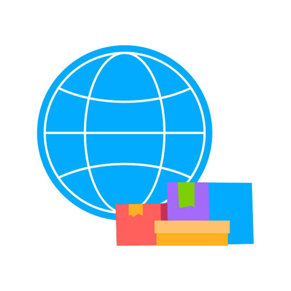 Global Distribution Sticker Transparent Image