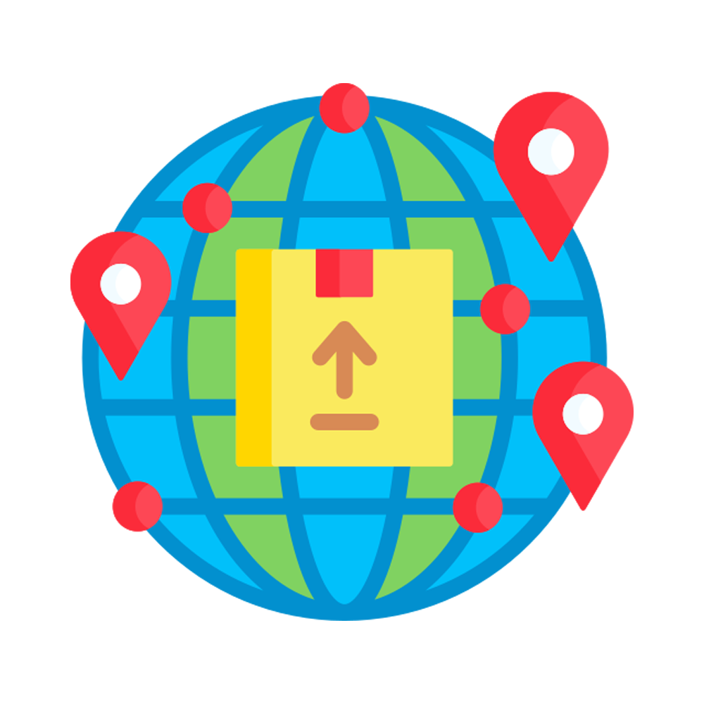 Global Distribution Sticker Transparent Clipart