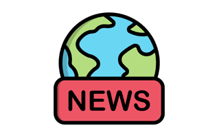 Global News Free Sticker PNG