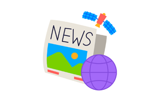 Global News Sticker PNG