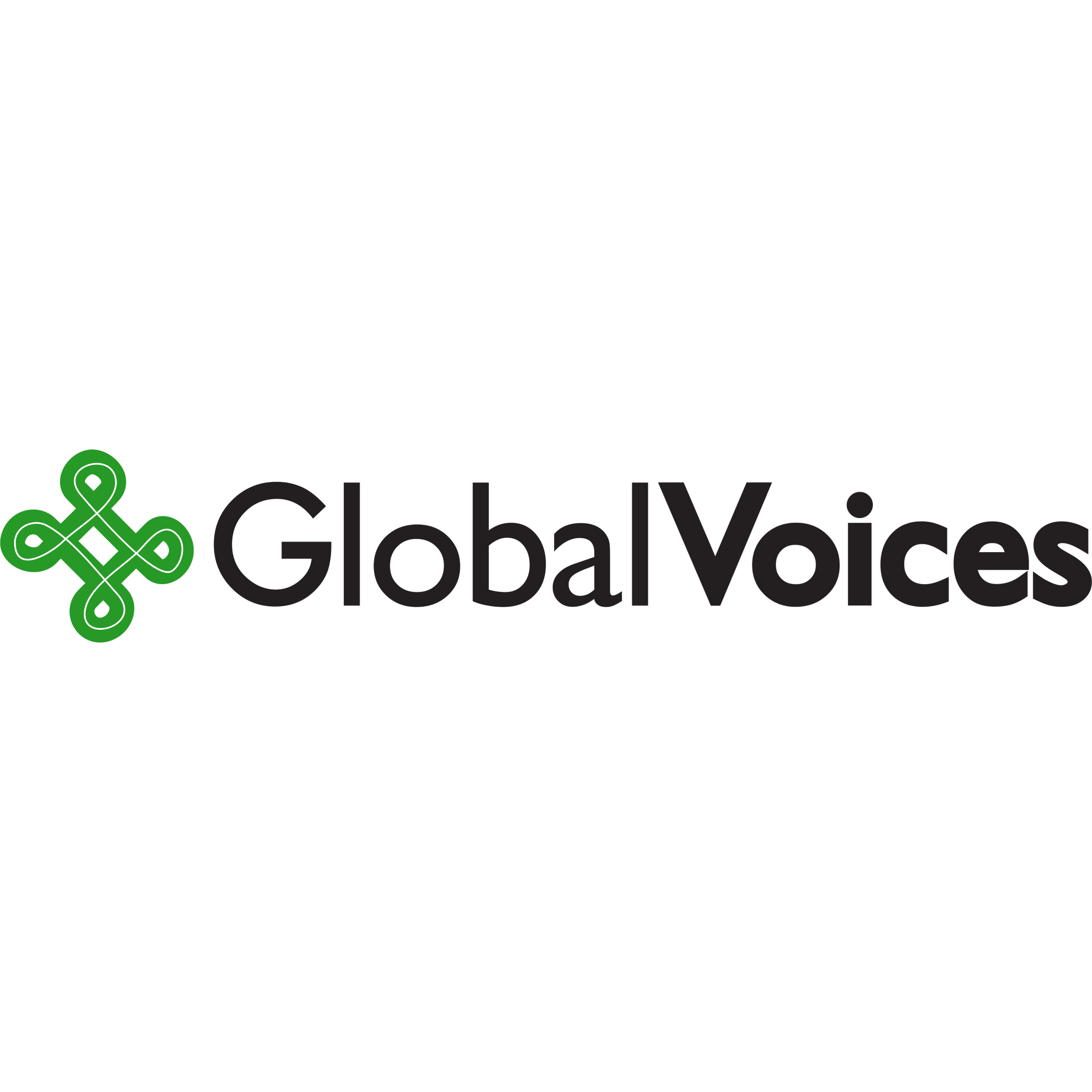 Global Voices Wide Logo  Transparent Image