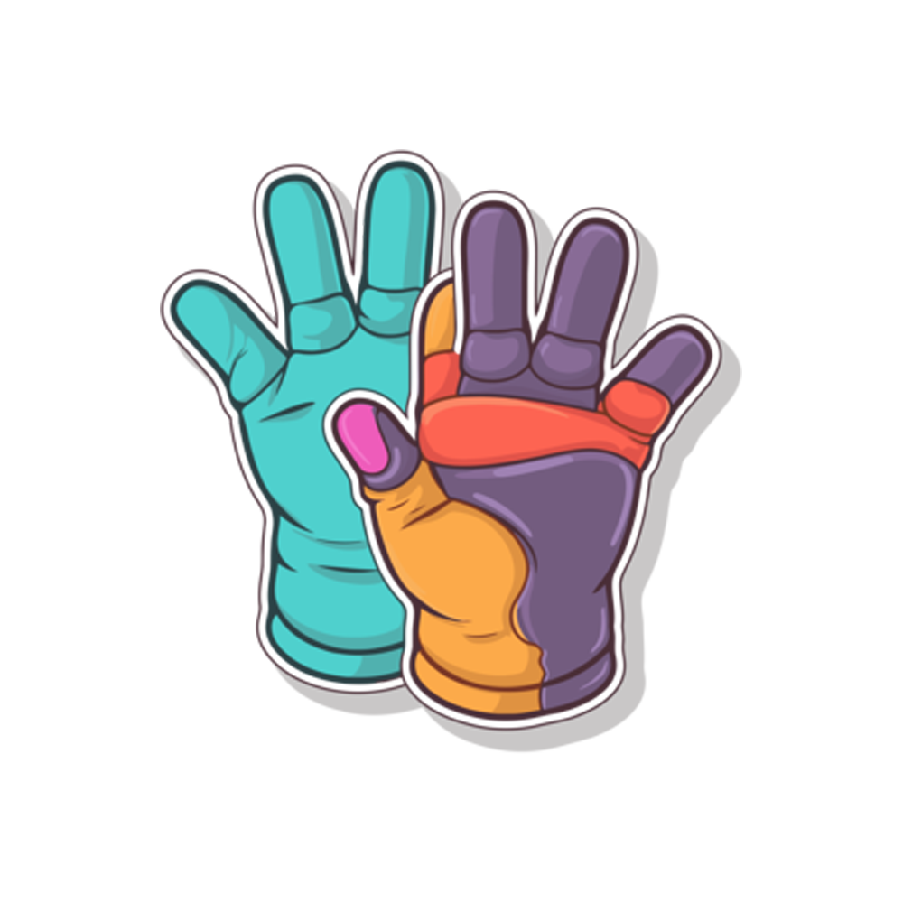Gloves Free Sticker Transparent Image