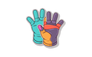Gloves Free Sticker PNG