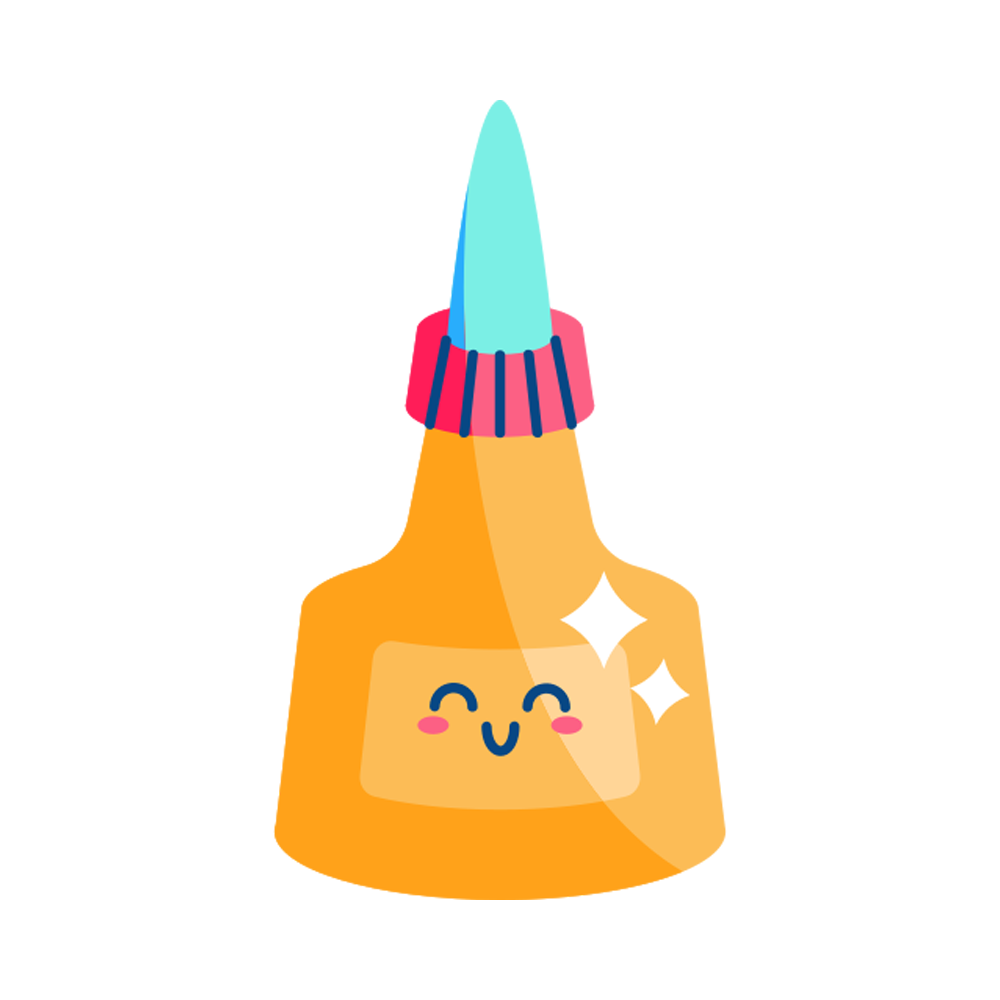 Glue Free Sticker Transparent Clipart