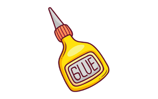 Glue Sticker PNG