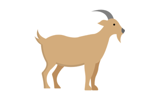 Goat Sticker PNG