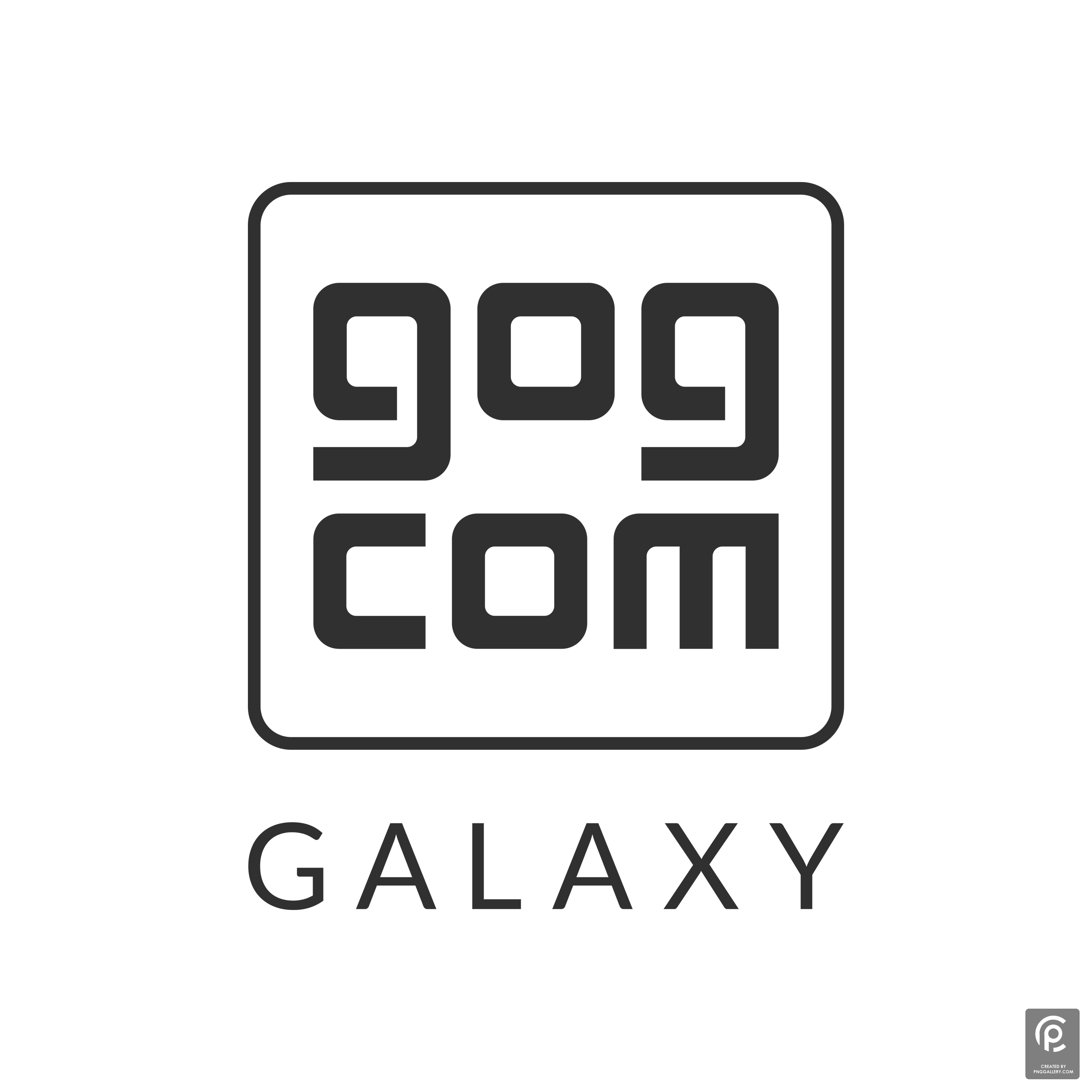 Gog Galaxy Logo Transparent Clipart