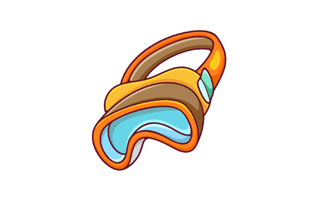 Goggles Sticker PNG