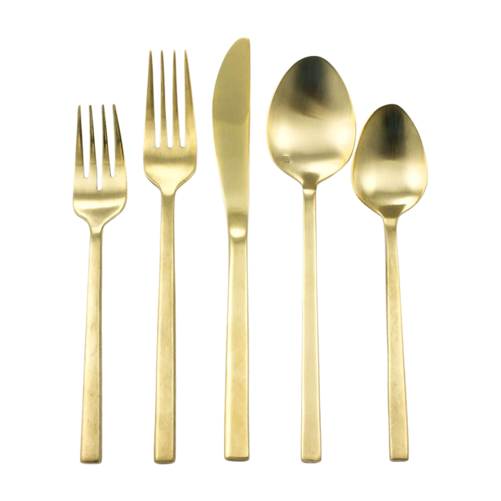 Gold Cutlery Transparent Photo