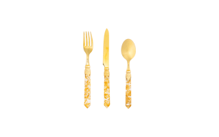 Gold Cutlery PNG