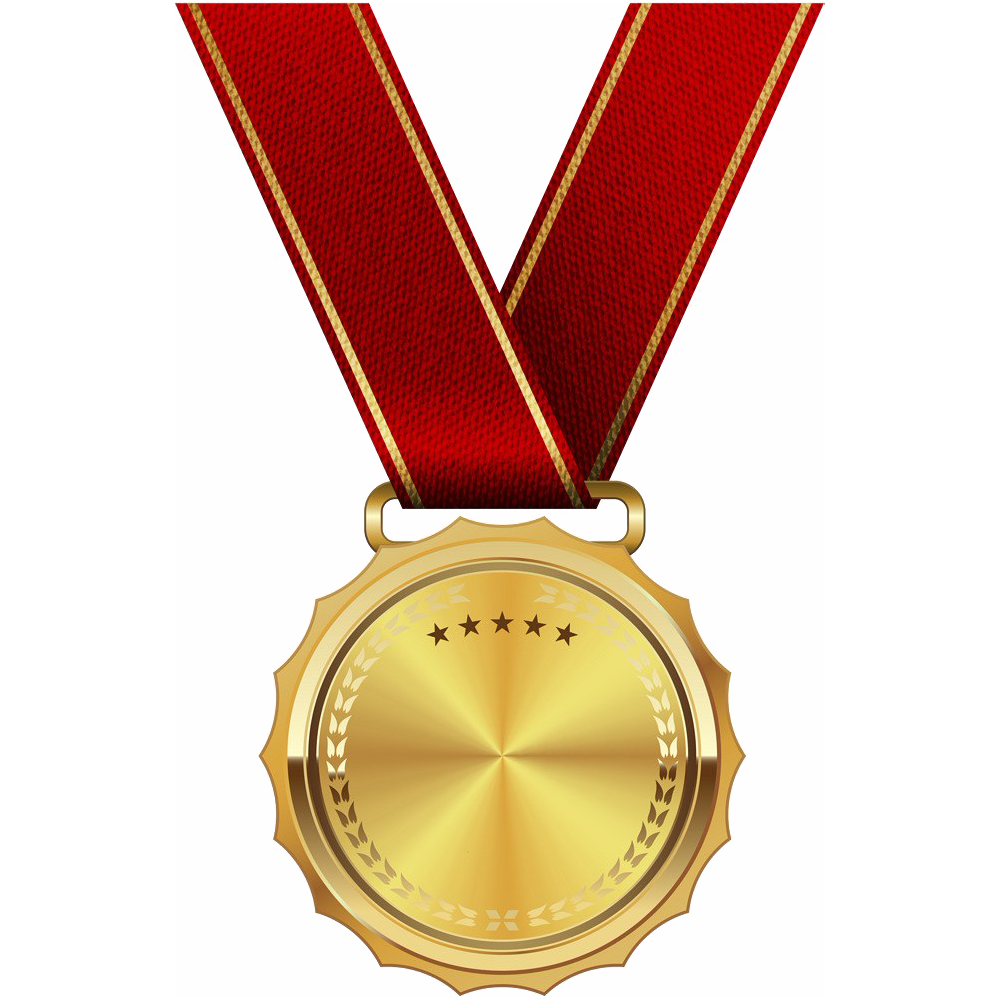 Gold Medal Transparent Clipart