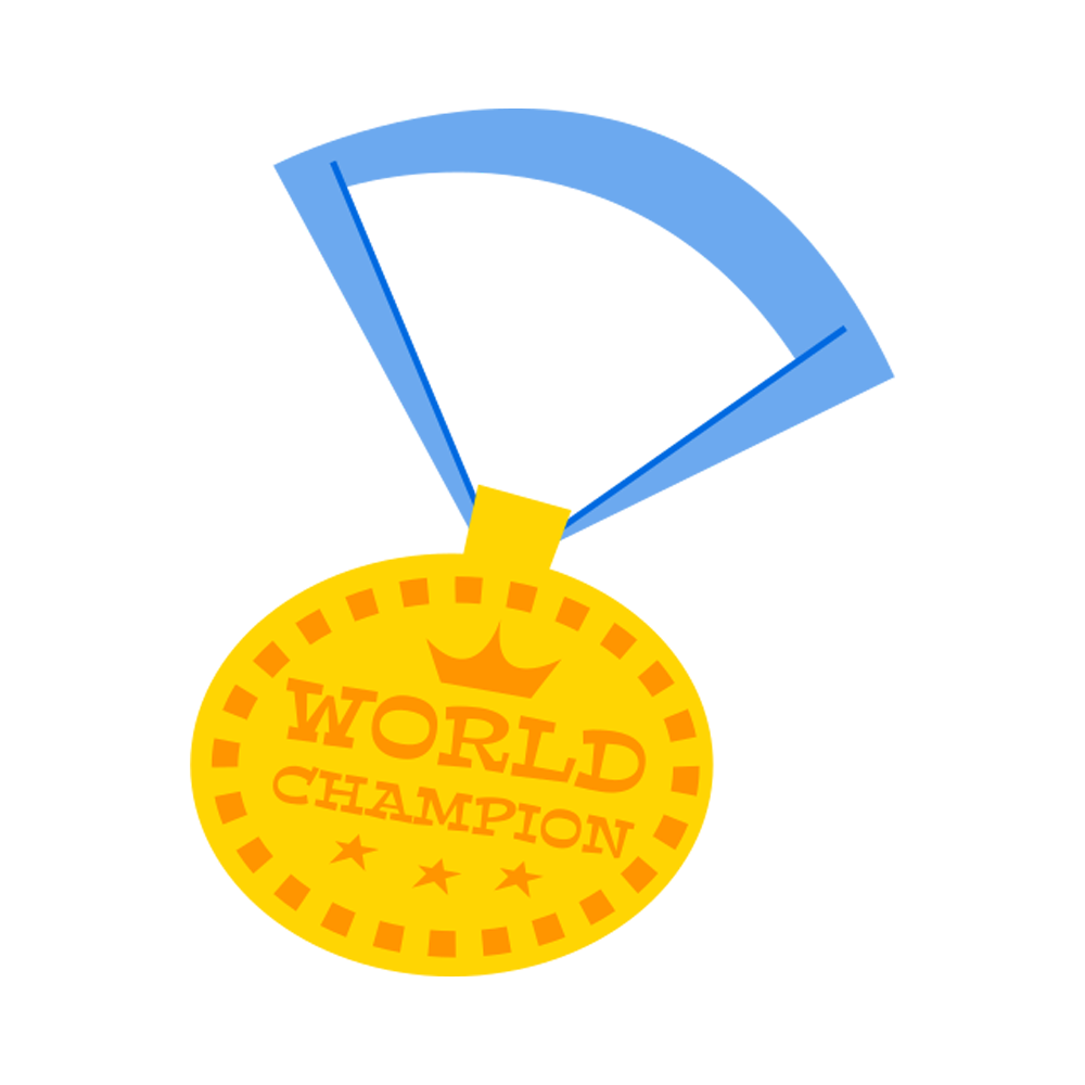 Gold Medal Free Sticker Transparent Picture