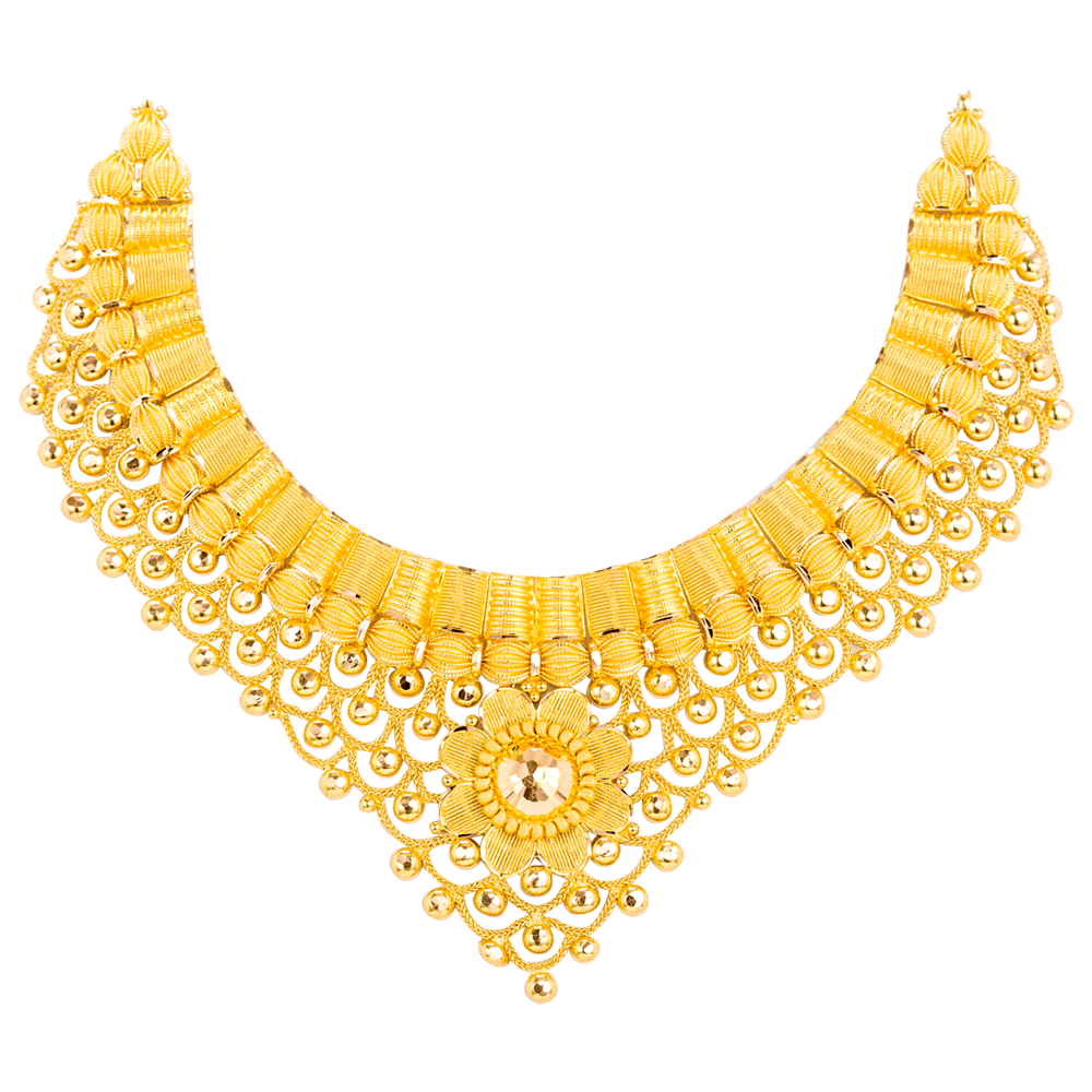 Gold Necklace Transparent Photo