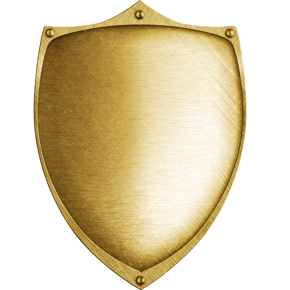 Gold Shield  Transparent Gallery