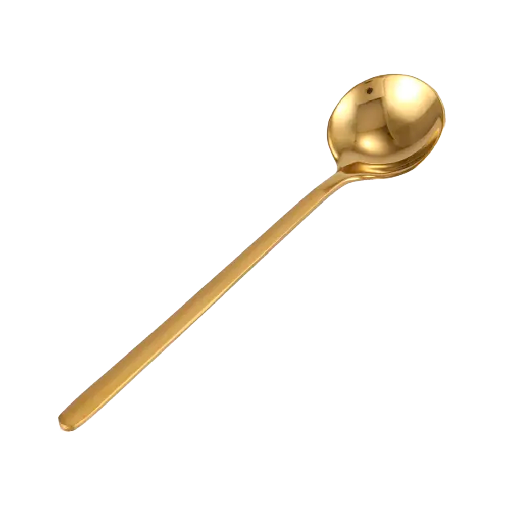 Gold Spoon Transparent Picture