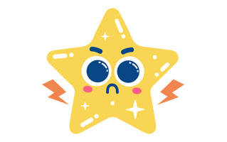 Gold Star Sticker PNG