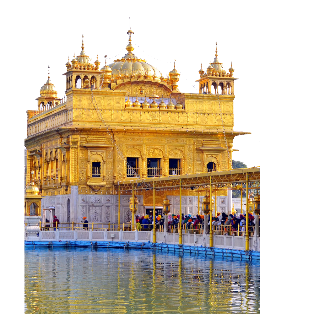 Golden Temple Transparent Picture