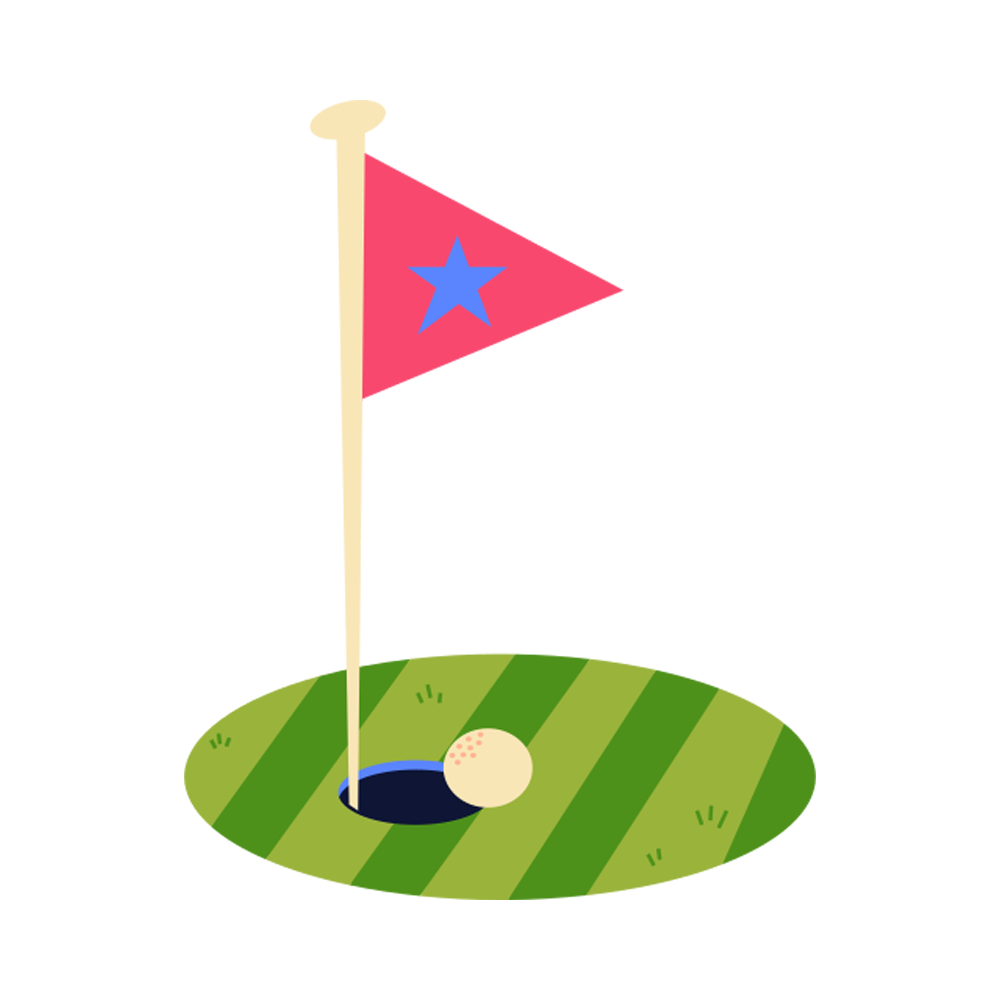 Golf Free Sticker Transparent Image