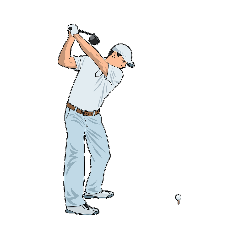 Golf Player Sticker Transparent Photo