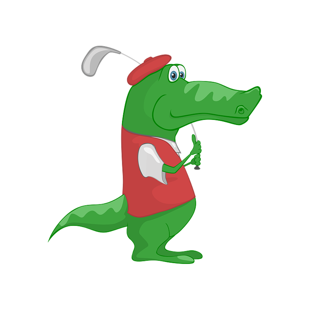 Golf Player Sticker Transparent Clipart