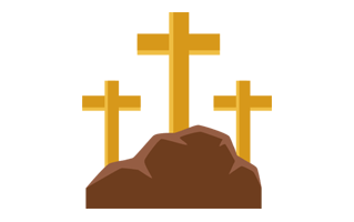 Golgotha Sticker PNG