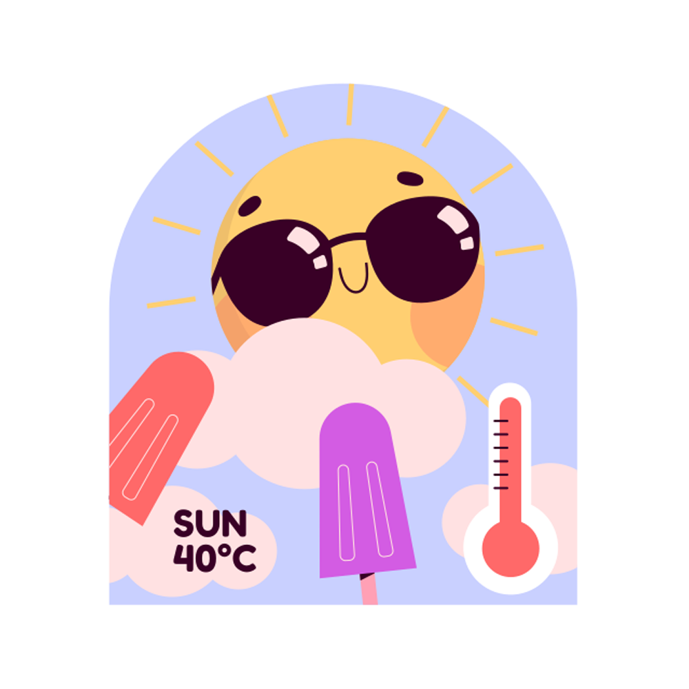Good Weather Free Sticker Transparent Picture