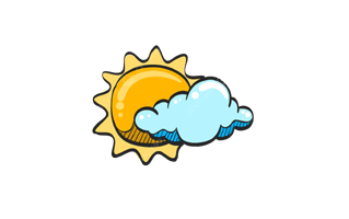 Good Weather Free Sticker PNG