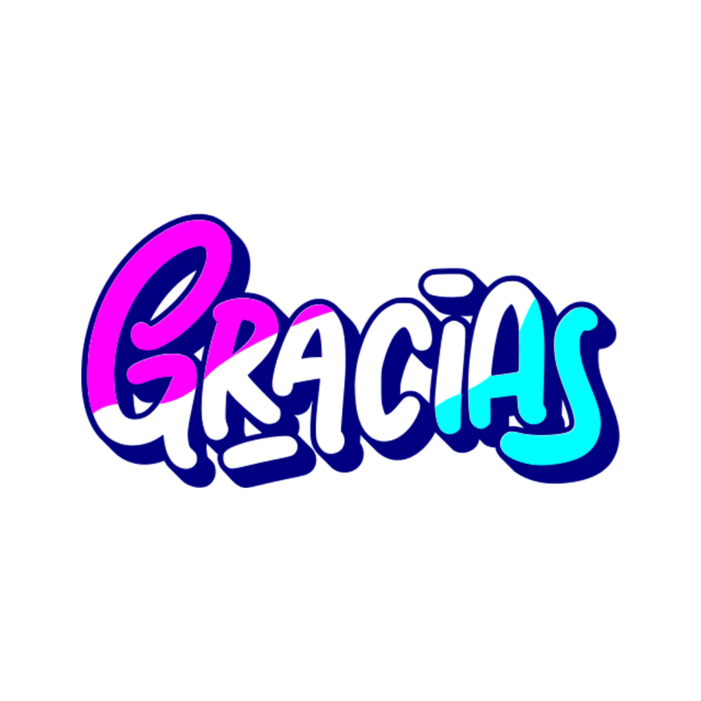 Gracias Free Sticker Transparent Picture