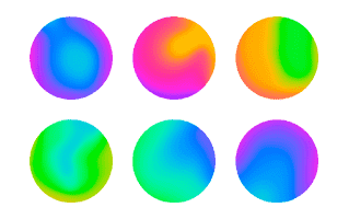 Gradient Sphere Neon