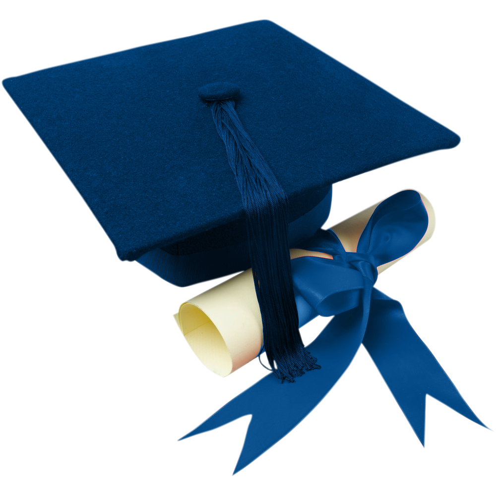 Graduation Cap With Diploma Certificate  Transparent Photo