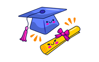 Graduation Sticker PNG