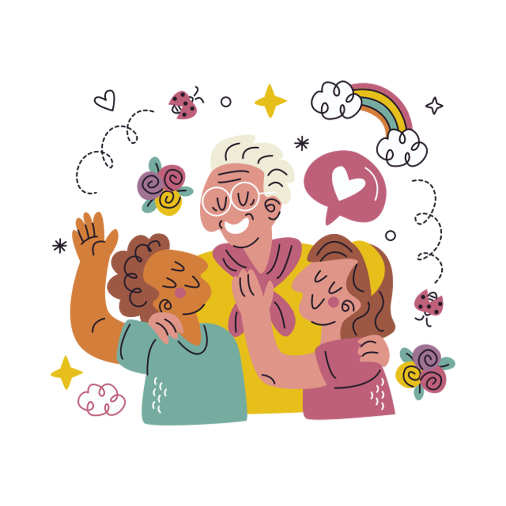 Grandparents Free Sticker Transparent Gallery