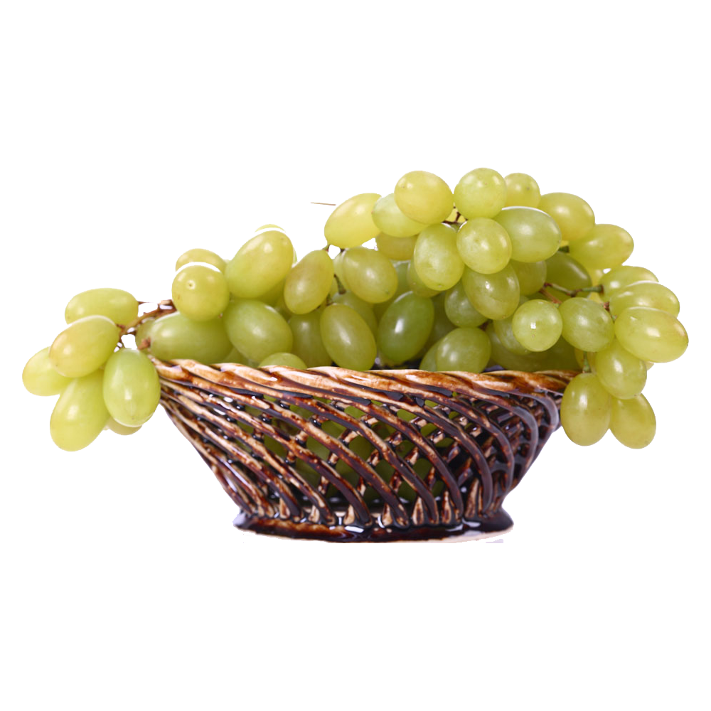 Grapes In Basket  Transparent Image