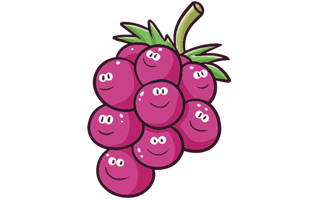 Grapes Sticker PNG