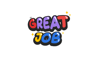 Great Job Free Sticker PNG