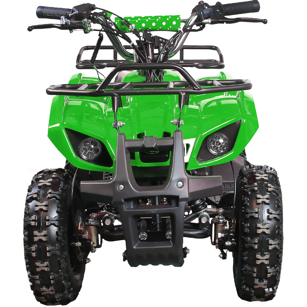 Green ATV Quad Bike Transparent Photo