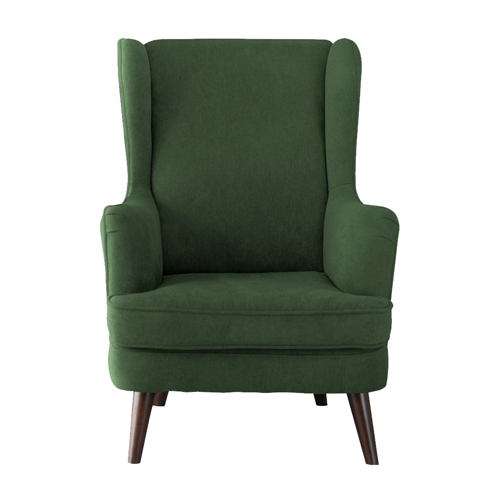 Green Armchair  Transparent Image