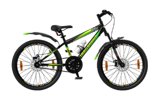 Green Bicycle PNG