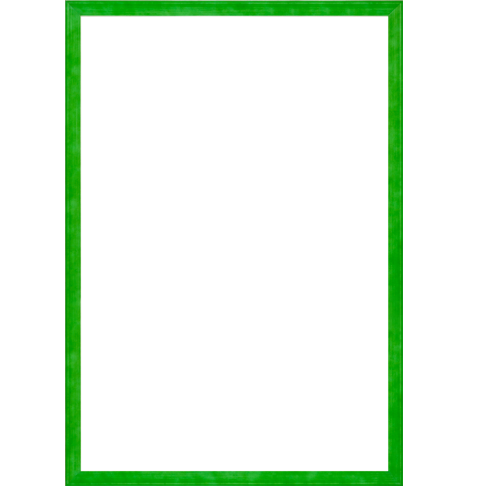 Green Border Frame Transparent Picture