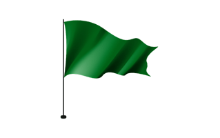 Green Flag PNG