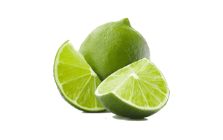 Green Lemon Slice PNG